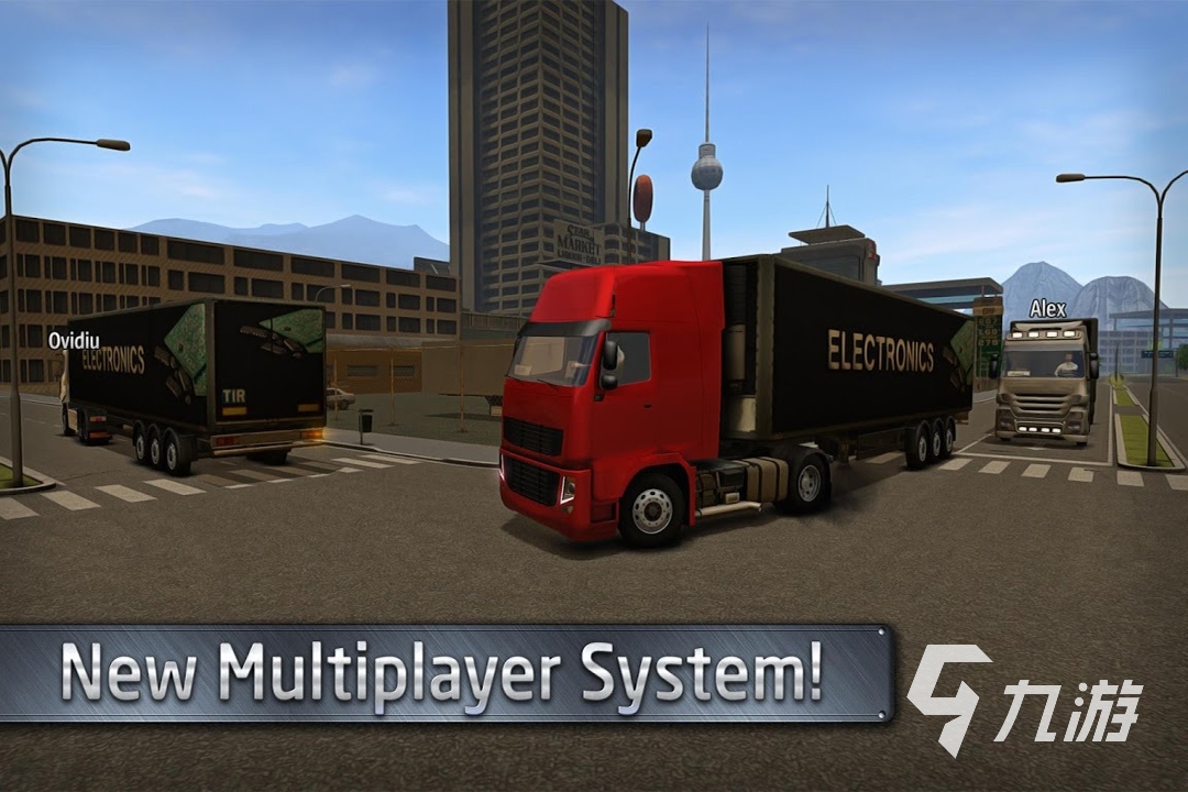 欧洲卡车手机外设游戏-欧洲大陆卡车驾驶：手机外设让你体验真实