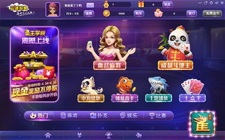 巴蜀游戏大厅,成都地区最大的网上棋牌游戏平台