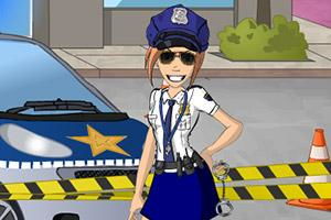 女警小游戏,正义守护者的冒险之旅