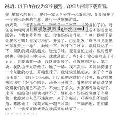 我喜欢的一种游戏作文,我的游戏人生